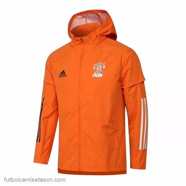 Rompevientos Manchester United 2021/22 Naranja